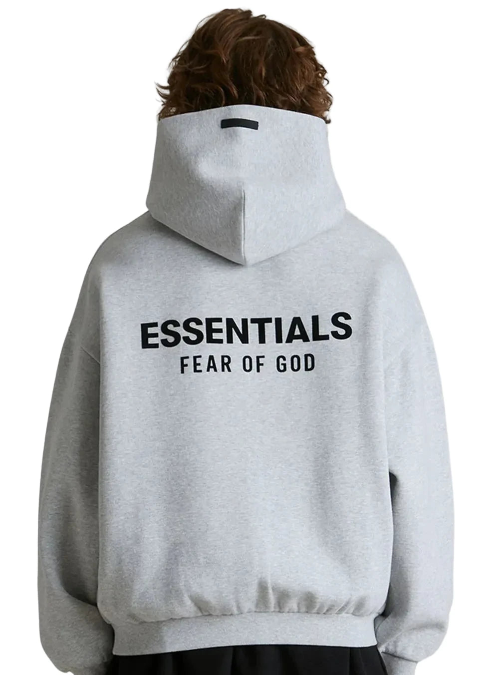 Essentials Light Heather Grey Hoodie