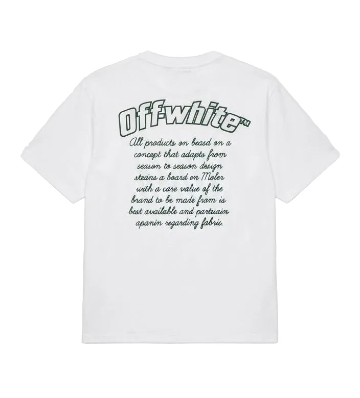 Off White Skate Varsity White T-Shirt