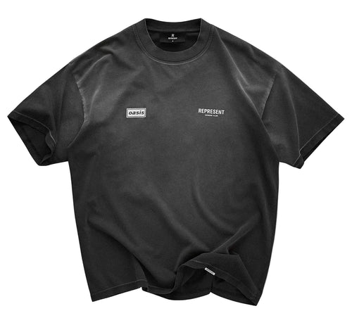 Represent Owners Club x Oasis Vintage Grey T-Shirt