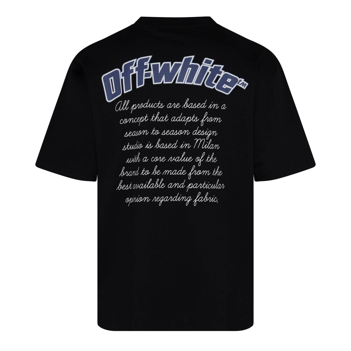 Off White Skate Varsity Black T-Shirt