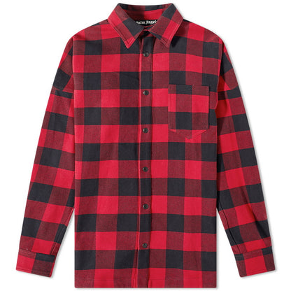 Palm Angels Curved Logo Overshirt