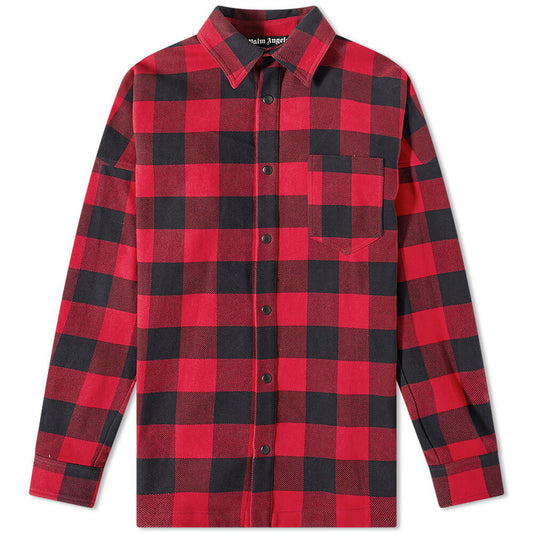 Palm Angels Curved Logo Overshirt