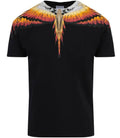 Marcelo Burlon Printed Gold/Black T-Shirt