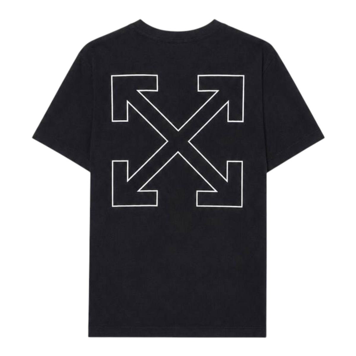 Off White Crew Neck Eagle Black T-Shirt