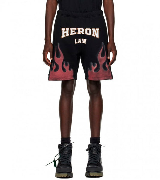 Heron Preston Law Flames Shorts