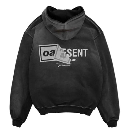 Represent Owners Club x Oasis Vintage Grey Hoodie