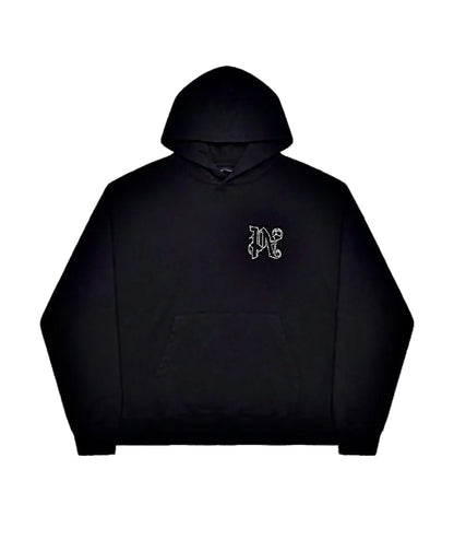 Palm Angels Big Logo Swarovski Hoodie