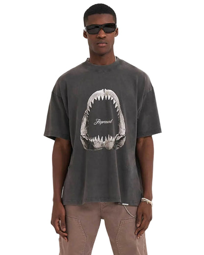 Represent Shark Vintage Grey T-Shirt