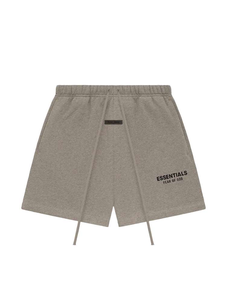 Essentials Fleece Track Grey Shorts