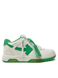 Off White Out Off Office White/Green Sneakers
