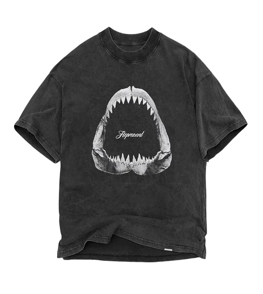 Represent Shark Vintage Grey T-Shirt