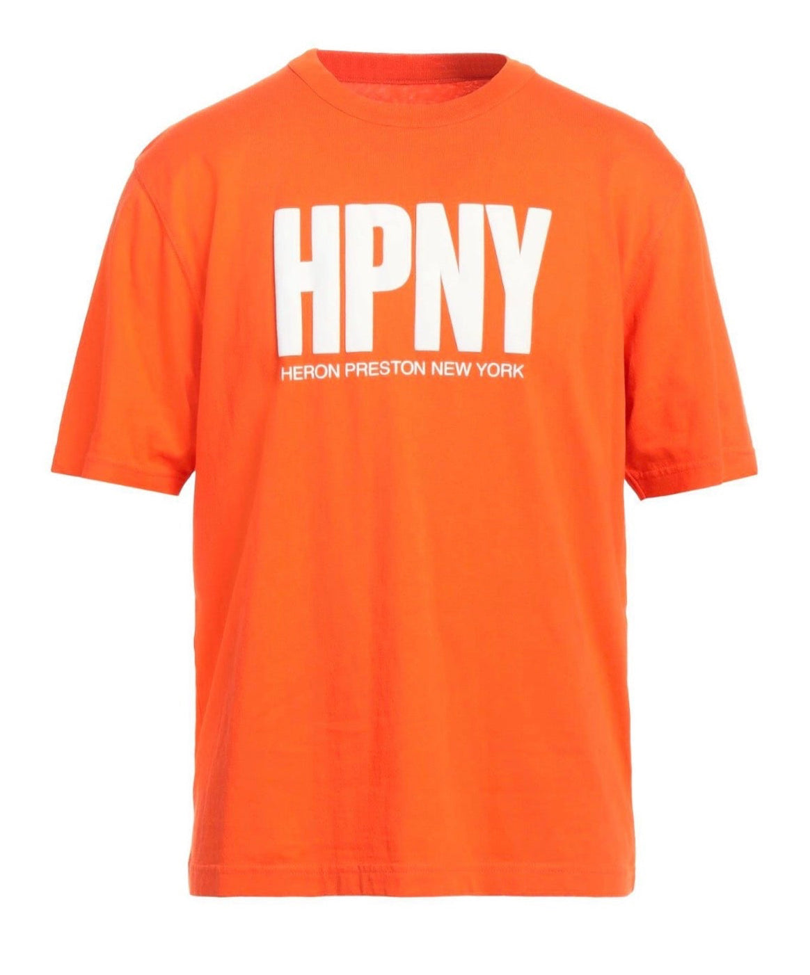 Heron Preston HPNY Print Orange T-Shirt
