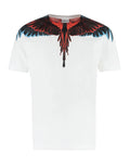Marcelo Burlon White/Multilogo T-Shirt