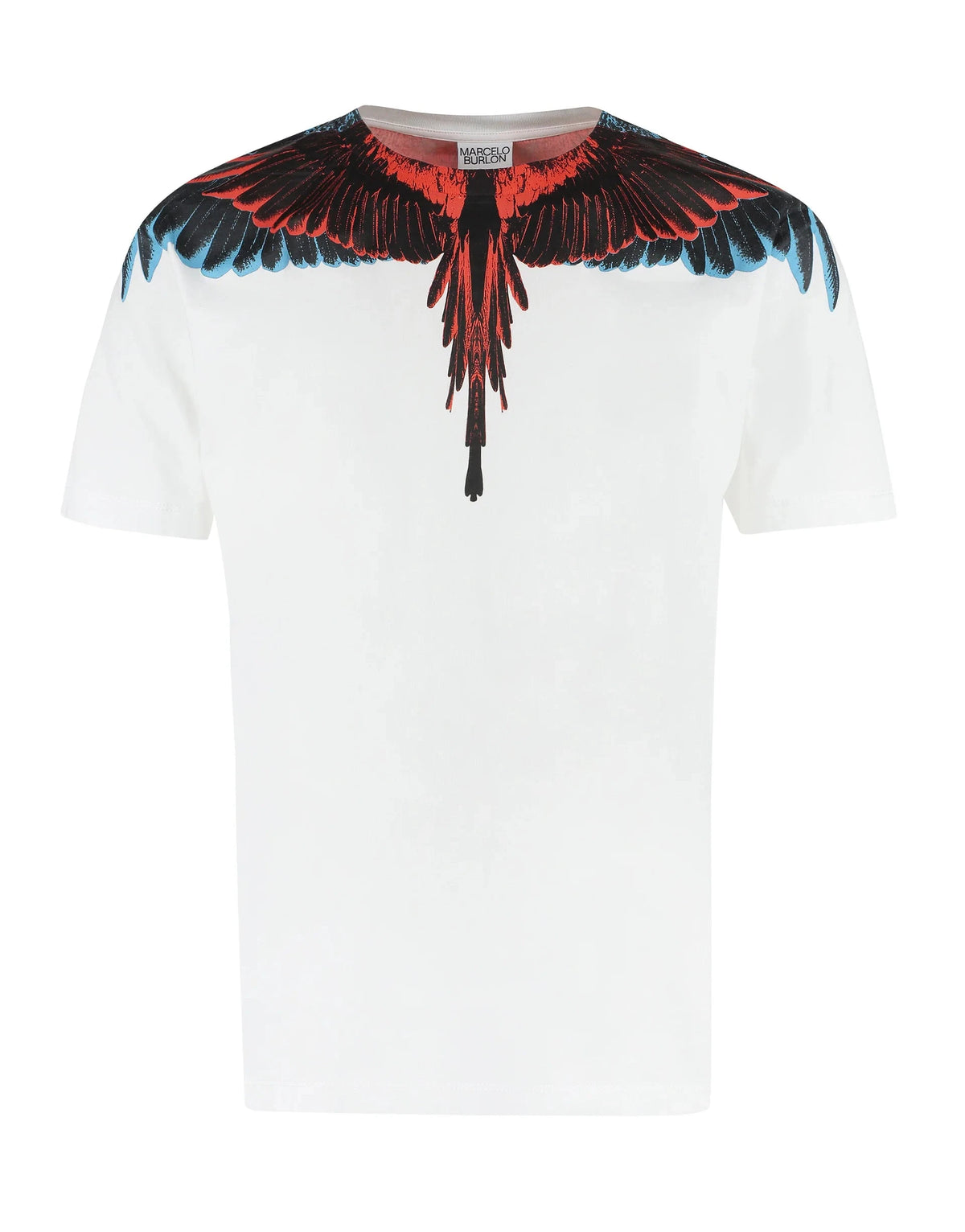 Marcelo Burlon White/Multilogo T-Shirt