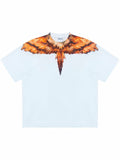 Marcelo Burlon Colordust Wings Boxy White T-Shirt