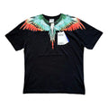 Marcelo Burlon Wings Crew Black/Multicolour T-shirt