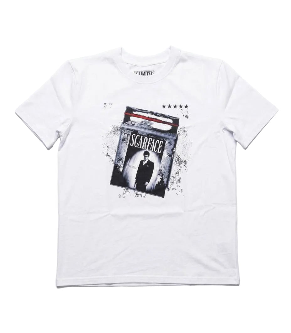 Kkaitew ‘SCARFACE’ White T-Shirt