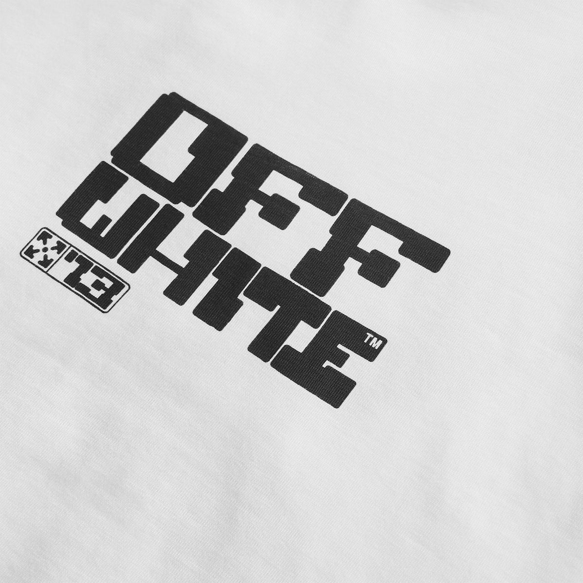 Off White Arrow Slim White T-Shirt
